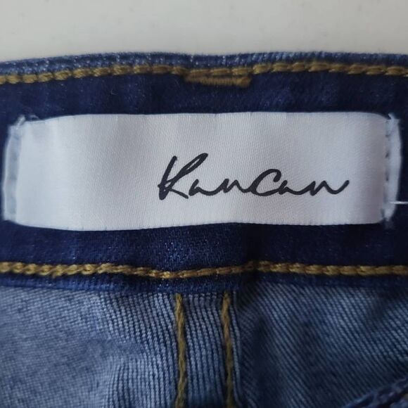 Kancan Womens Size 5/26 High Rise Denim Jeans Blue Skinny Medium Wash Stretch - Picture 4 of 8